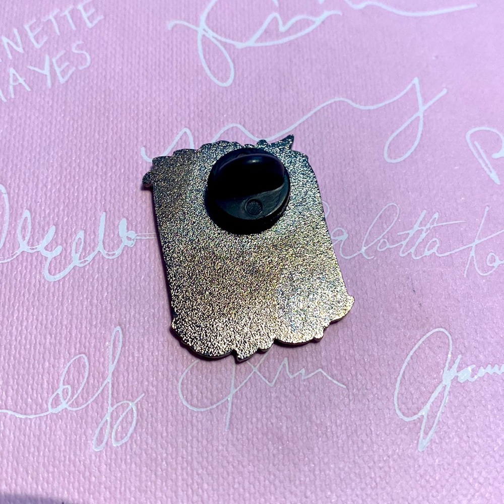 Enamel brooch - Picture 2 of 2